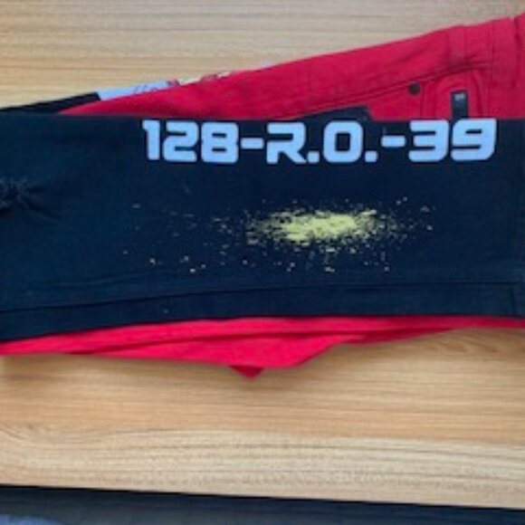 TITO PATCHWORK JEANS from Rock Star Original Jeans New 38 - Picture 9 of 12